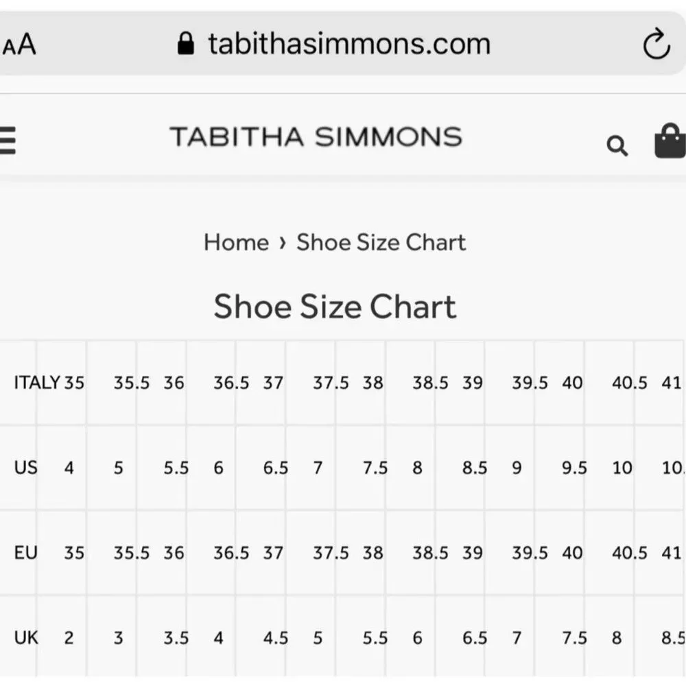 N/A tabitha simmons